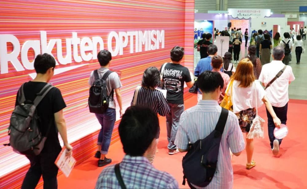 Rakuten Optimism 2019 体験型イベントの様子